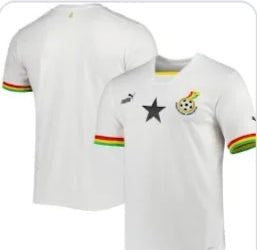 Ghana Jersey (White) - Seasonal