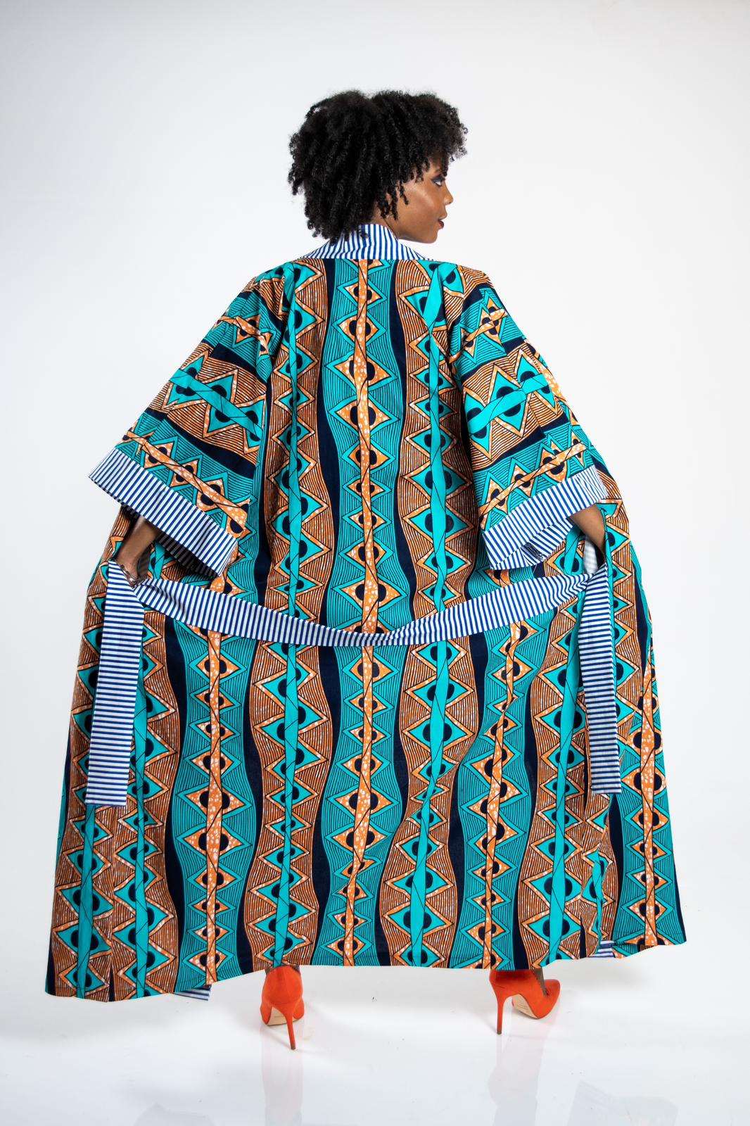 Ghana Kimono | African women wear L Ghana Kimono | African women wear L