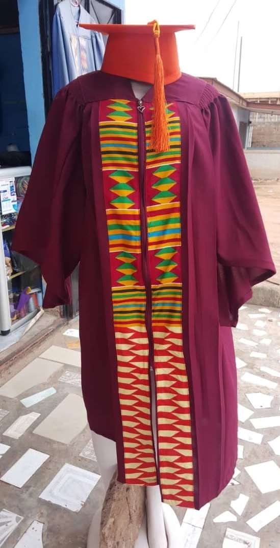 Kente Robe And Cap 1-15 Kente Robe And Cap 1-15