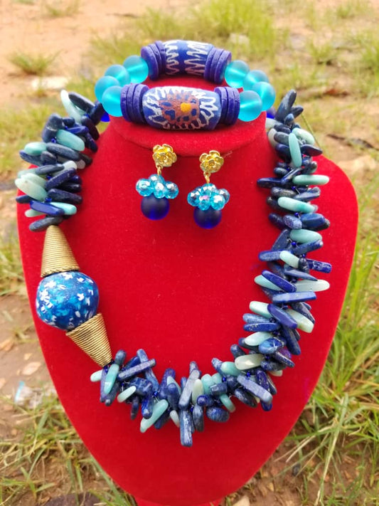 Perfect Doris African  beaded Necklace/Jewelry African  beaded Necklace/Jewelry - Abbiexpress