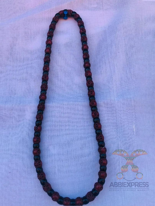 Abbiexpress JEWELRY (including necklaces, bracelets, beads) Traditional colourful African beaded necklace
