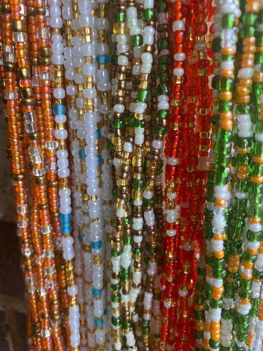 Abbiexpress Multi Colored Waist Beads